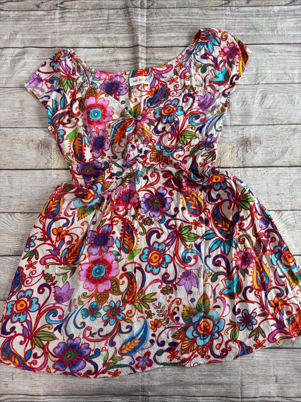 Vintage Jams World Floral Dress